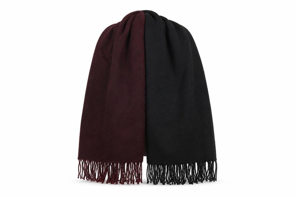 Preworn Womens Purple    Shawl/Wrap   - burgundy ombre