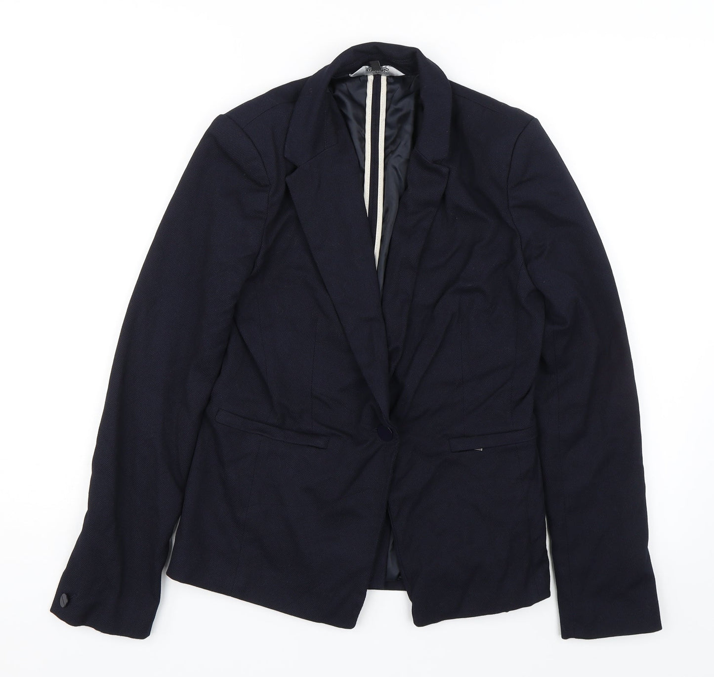 NEXT Womens Blue   Jacket Suit Jacket Size 8