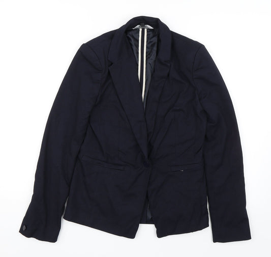 NEXT Womens Blue   Jacket Suit Jacket Size 8
