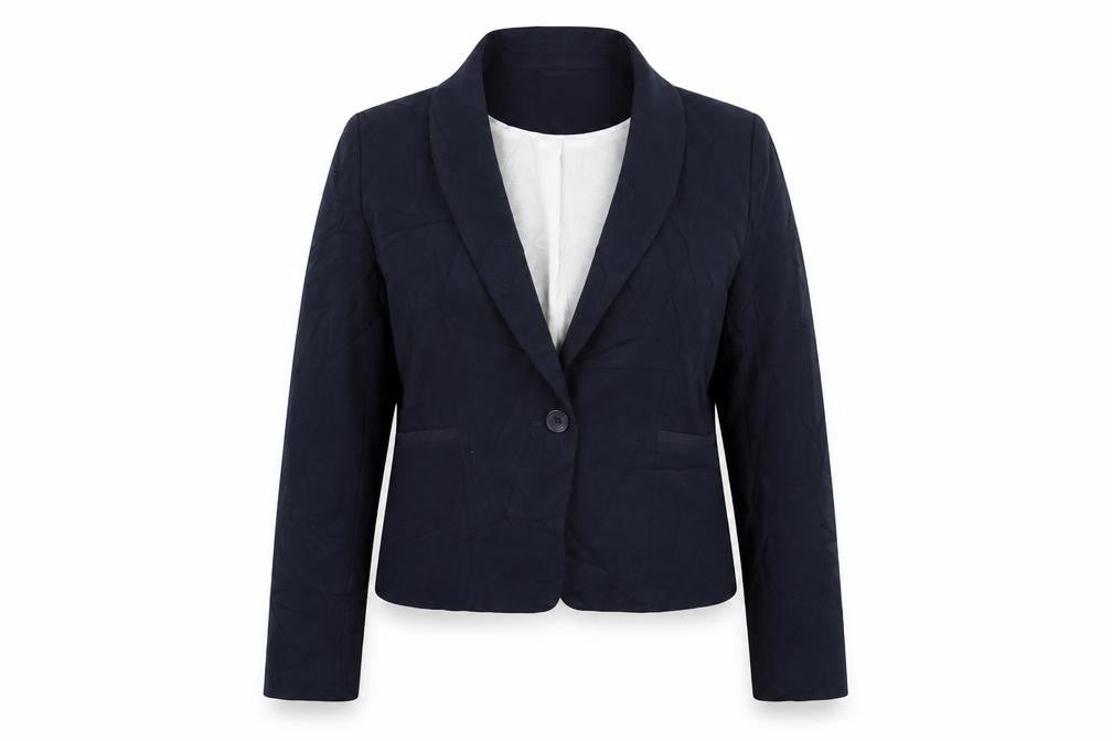 Marks and Spencer Womens Blue   Jacket Blazer Size 14
