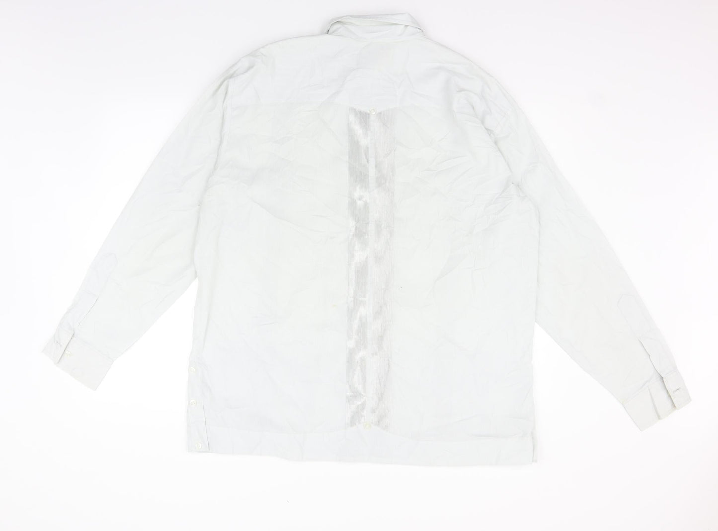 lupland Mens Grey    Button-Up Size L  - 44in washable