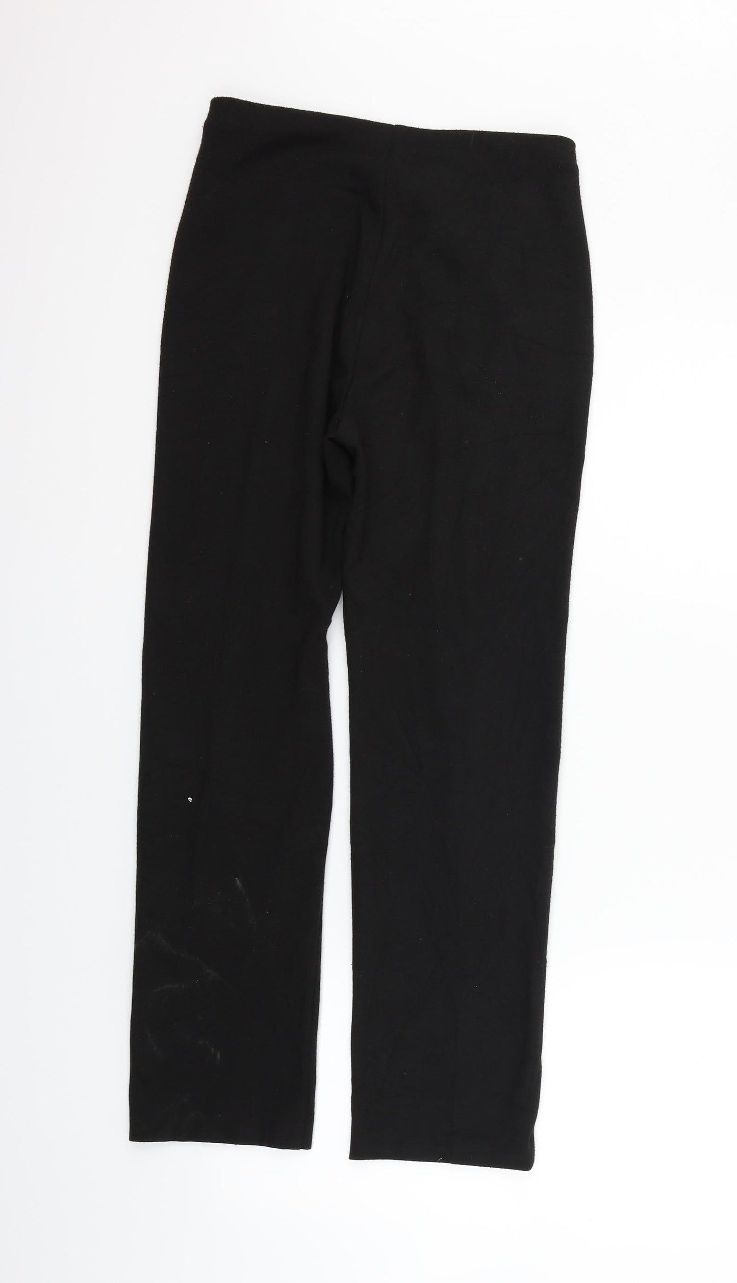 Marks and Spencer Womens Black   Trousers  Size 8 L26 in