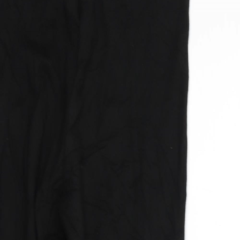 H&M Womens Black   Trousers  Size M L25 in