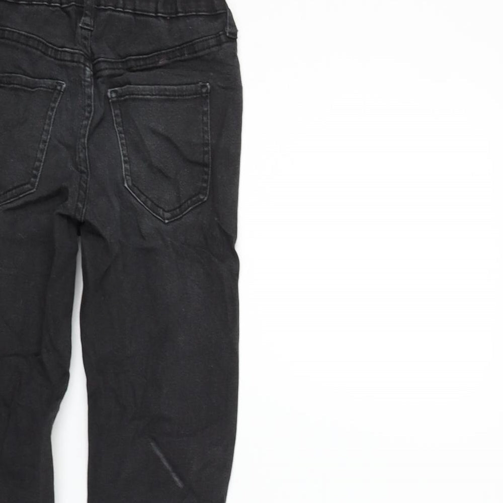 Uniqlo Boys Black   Straight Jeans Size 3-4 Years