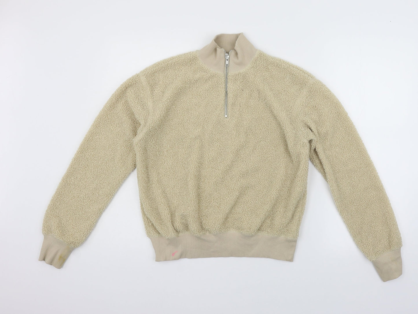 Topshop Womens Beige   Pullover Jumper Size 6  - washable marks