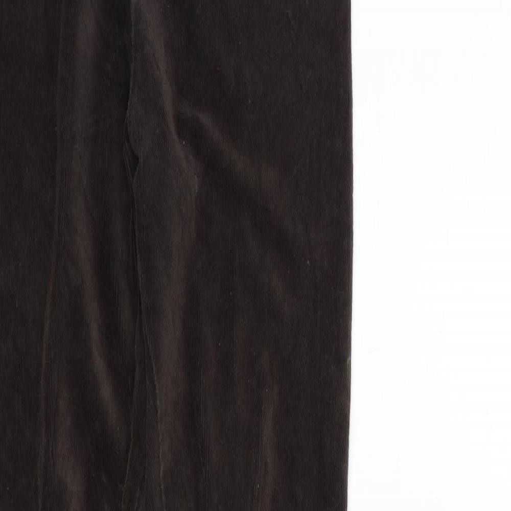 Marks and Spencer Womens Brown   Trousers  Size 8 L24 in