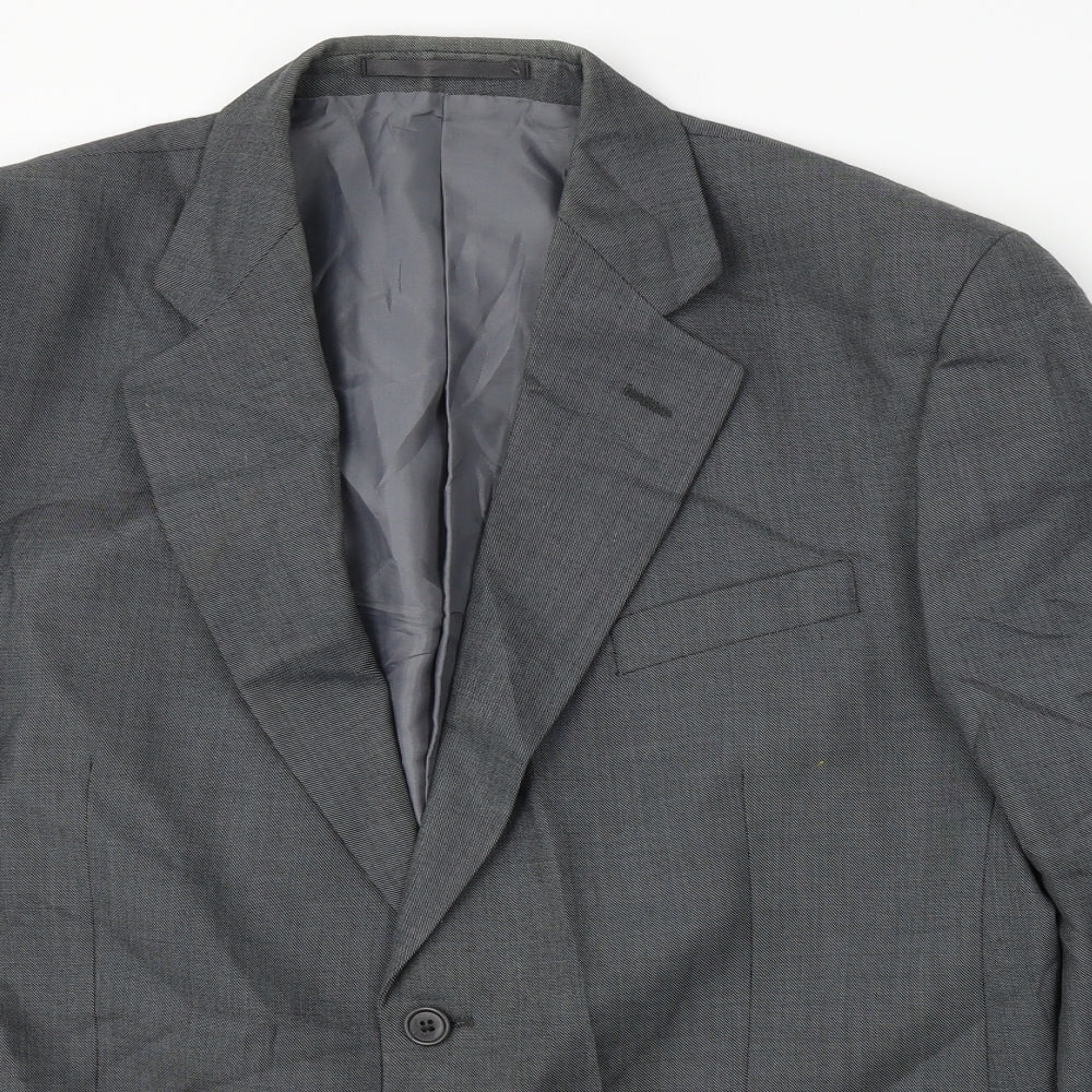 Greenwood  Mens Grey   Jacket Blazer Size 42