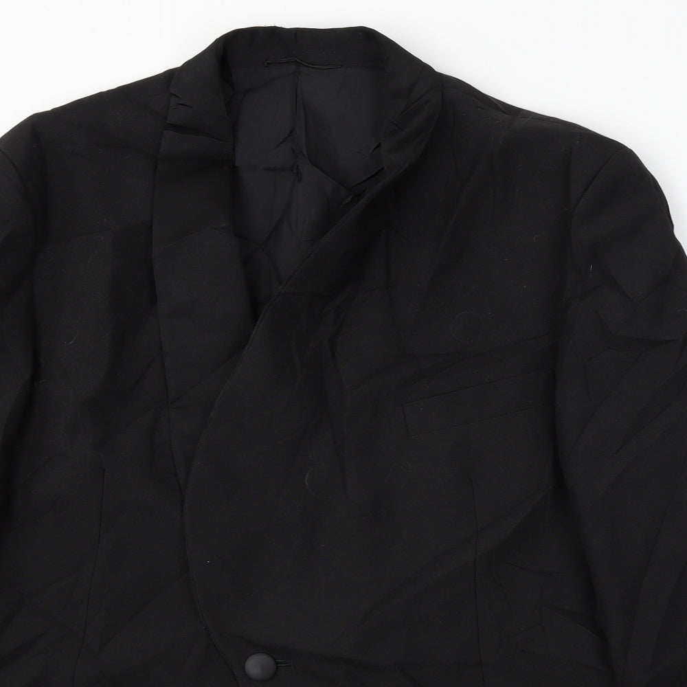 Dunn & Co  Mens Black   Jacket Blazer Size 40