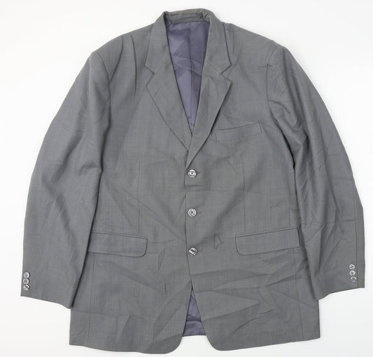 Henry  Mens Grey   Jacket Blazer Size 42