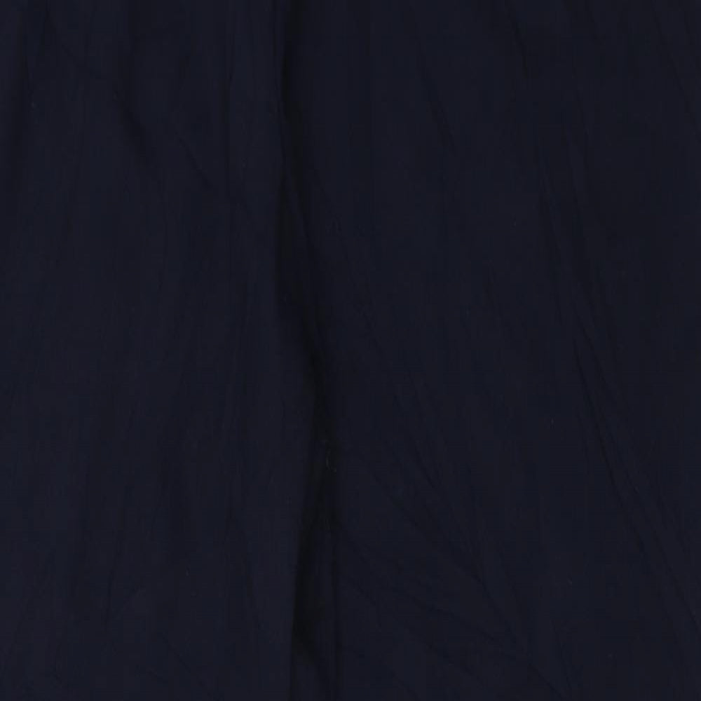 Marks and Spencer  Womens Blue Paisley  Trousers  Size 18 L28 in