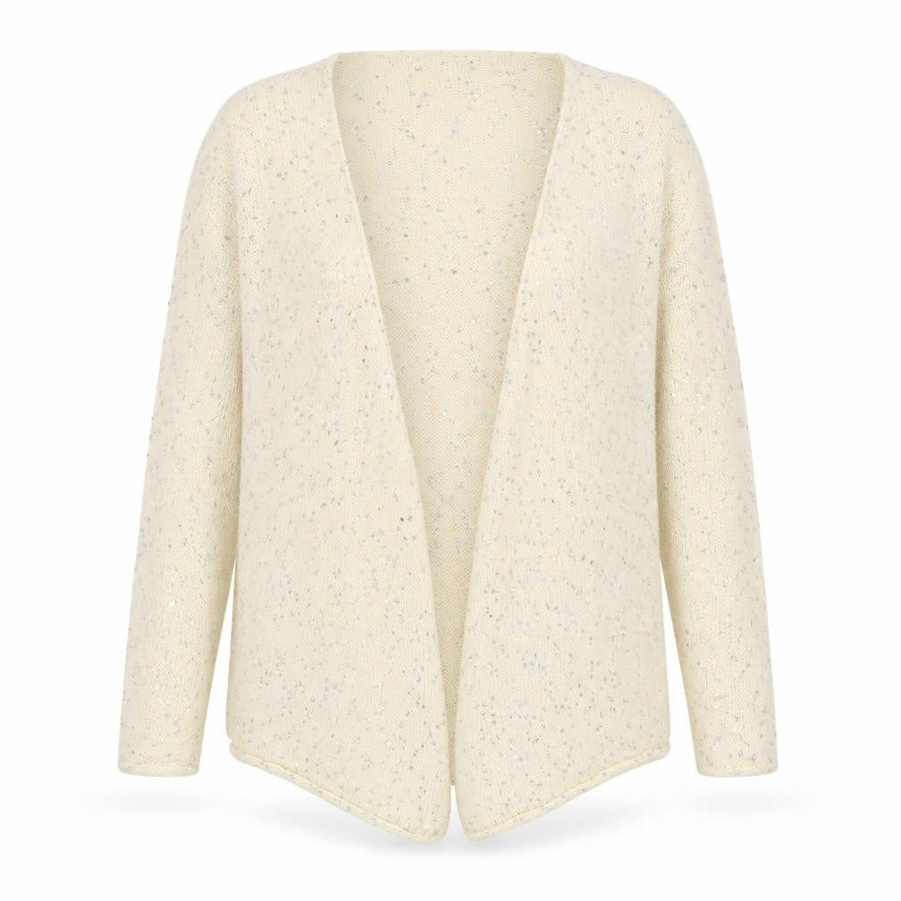 Preworn Womens Ivory   Cardigan Jumper Size L
