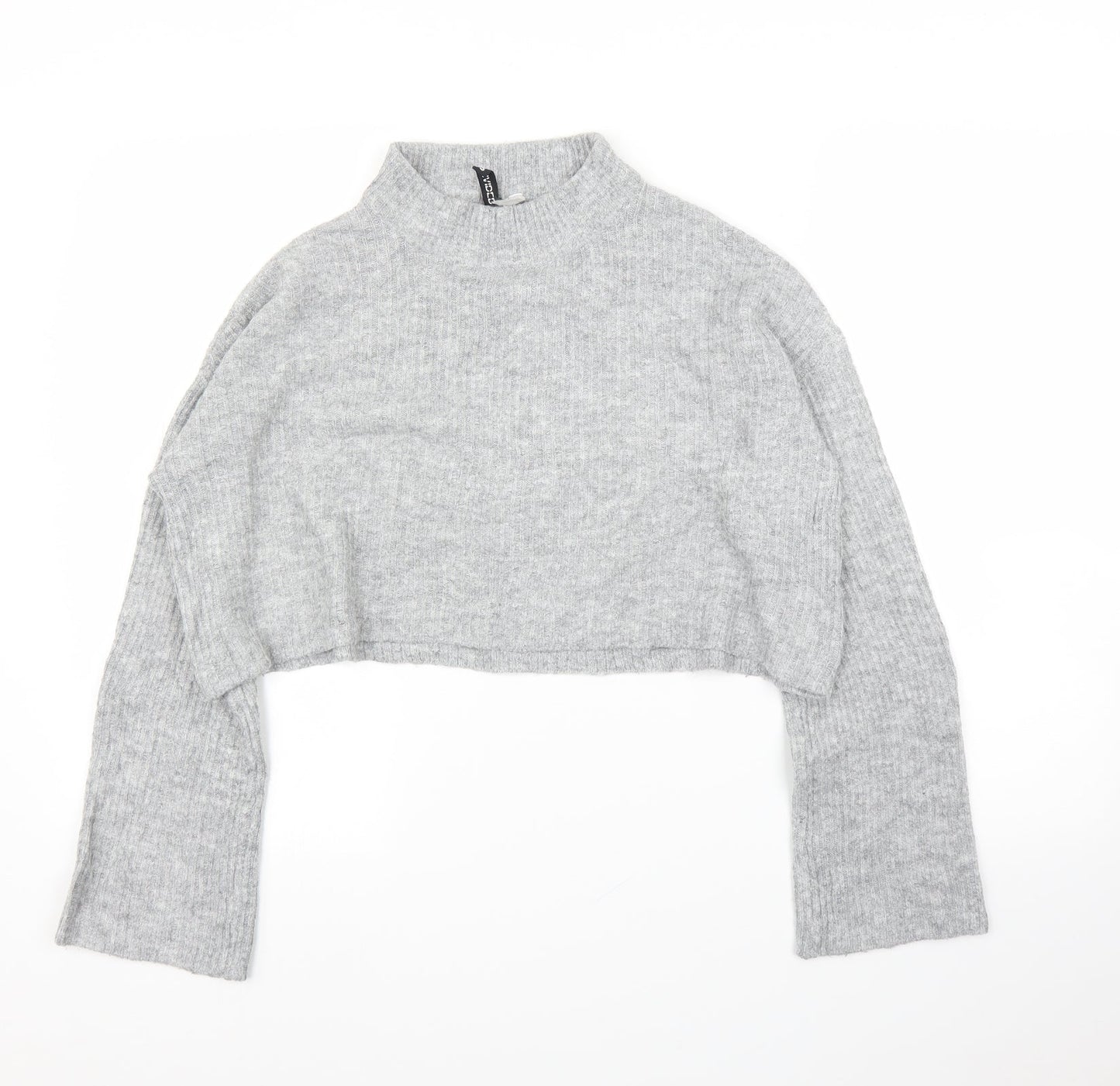 H&M Womens Grey   Pullover Jumper Size S