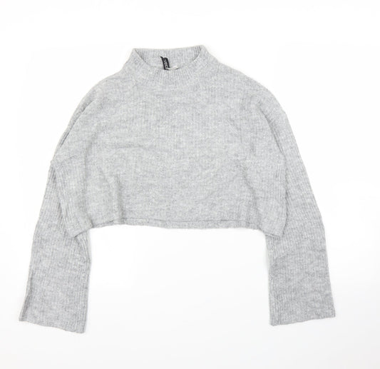 H&M Womens Grey   Pullover Jumper Size S