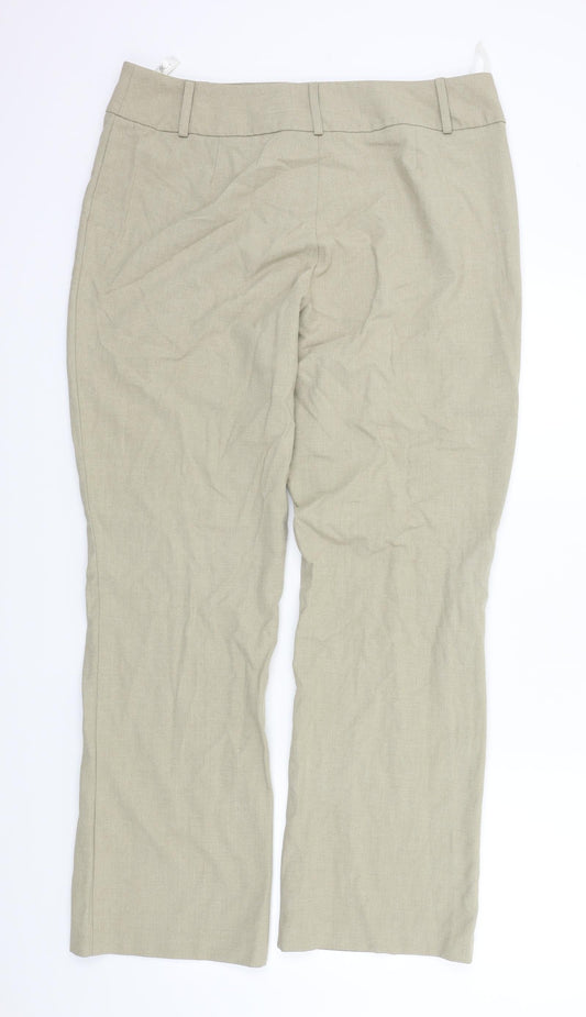 BHS Womens Brown   Trousers  Size 18 L31 in