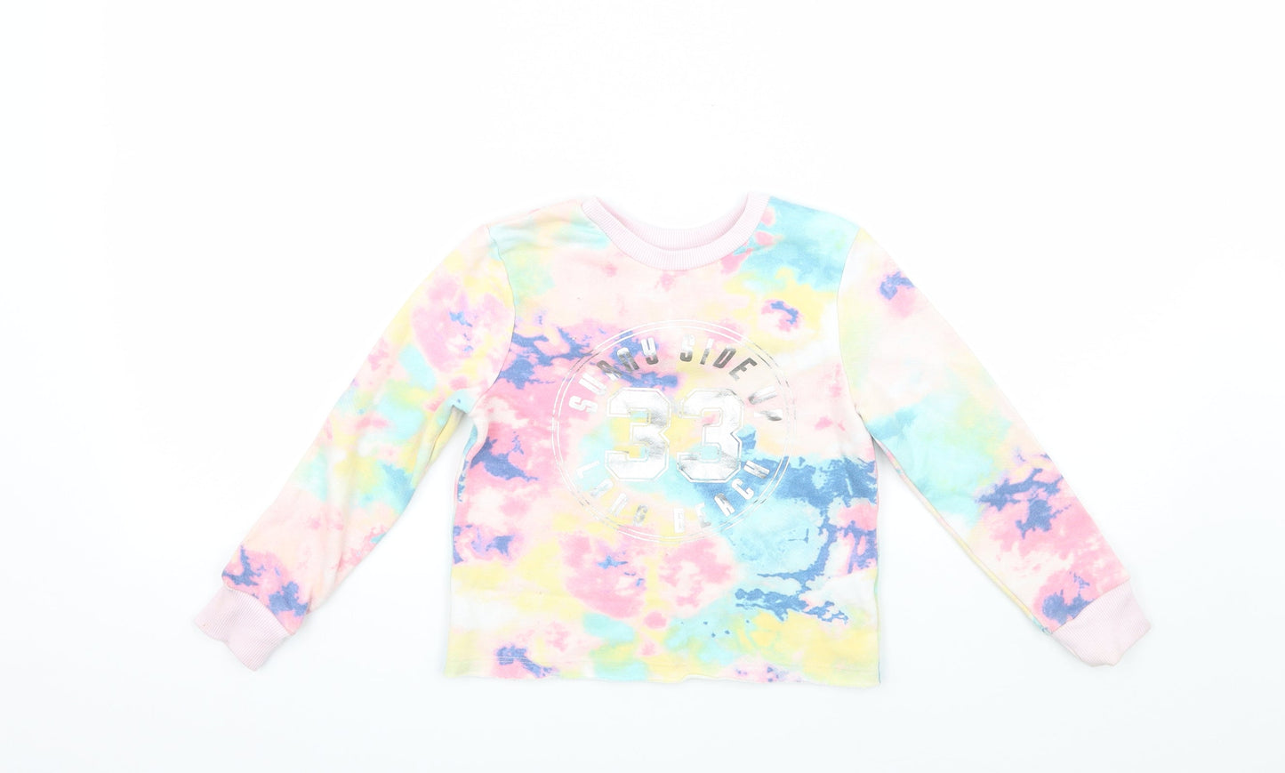 Primark Girls Multicoloured   Pullover Sweatshirt Size 5-6 Years