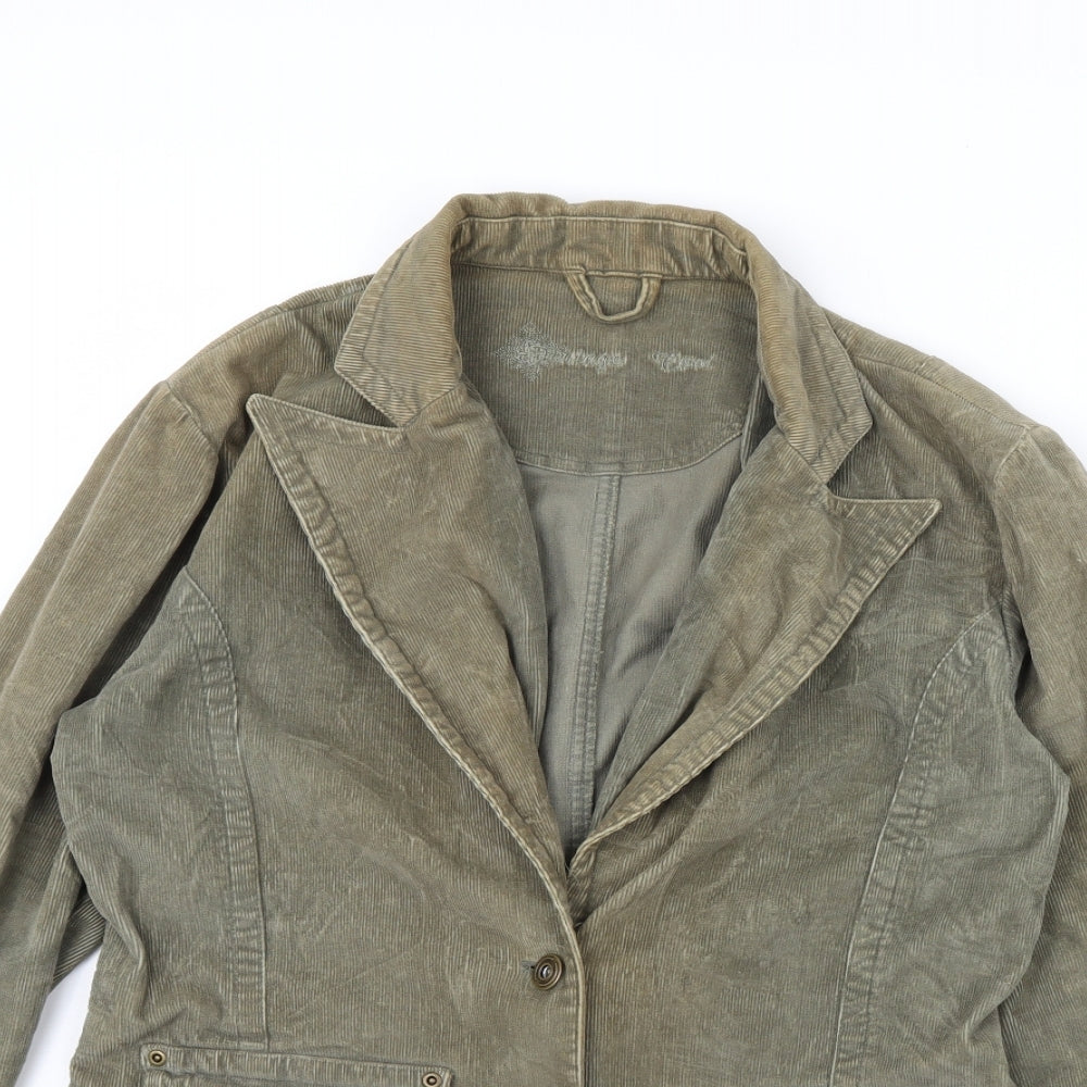 New Look Womens Green   Jacket  Size 14