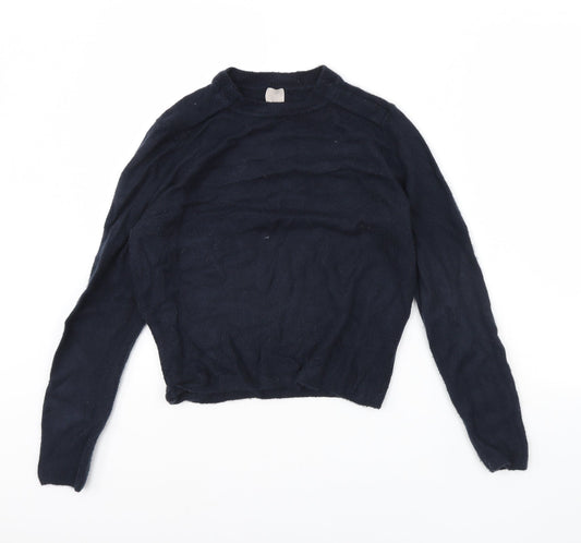 H&M Womens Blue   Pullover Jumper Size M