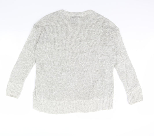 New Look Womens Grey   Pullover Jumper Size M
