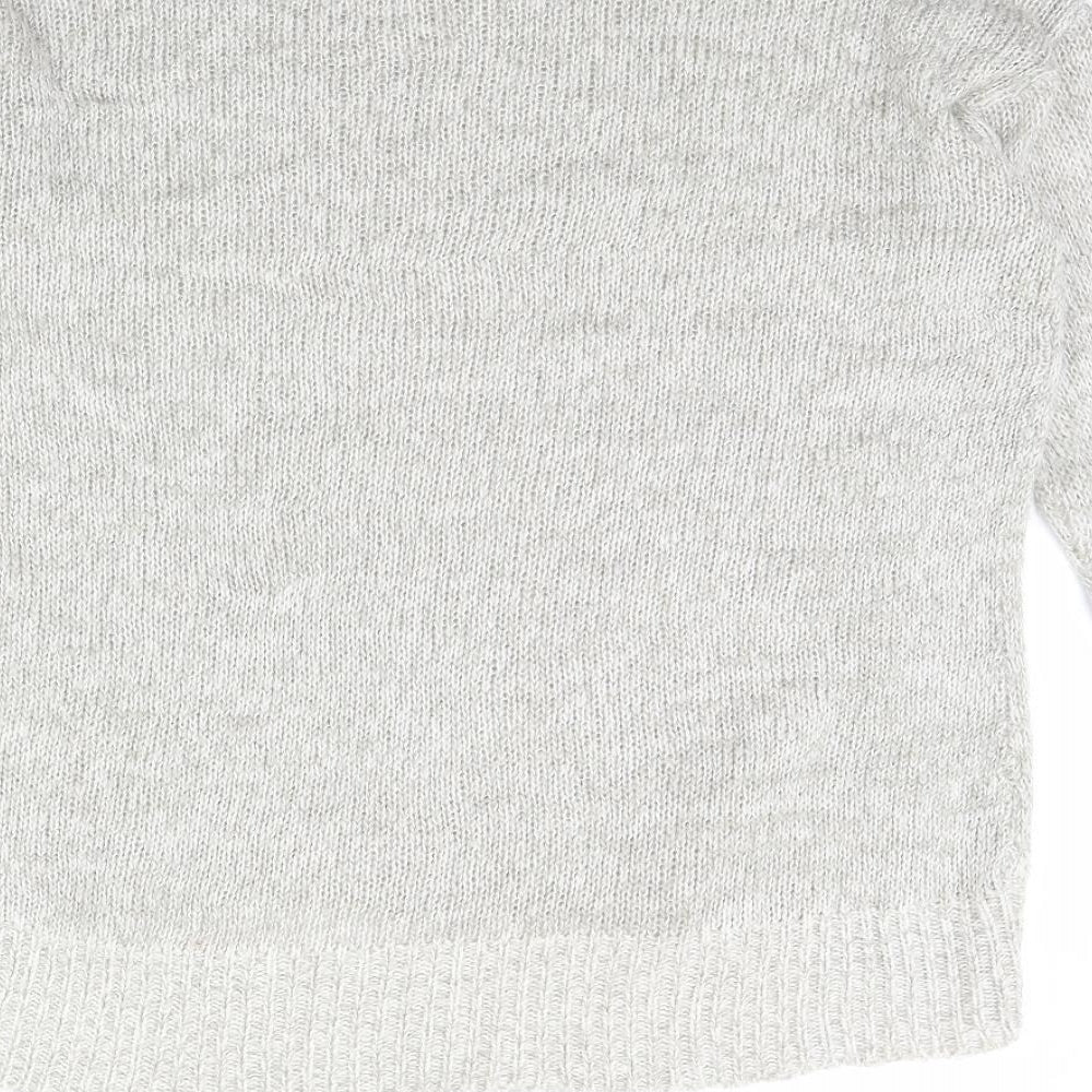 New Look Womens Grey   Pullover Jumper Size M