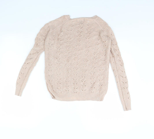 Amisu Womens Pink   Pullover Jumper Size XS