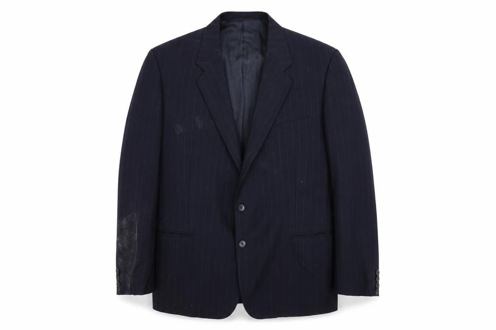 St Michael Mens Black Jacket Blazer Size 42