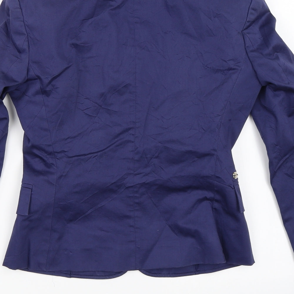 TER DE CARACTERE Womens Blue   Jacket Blazer Size 6