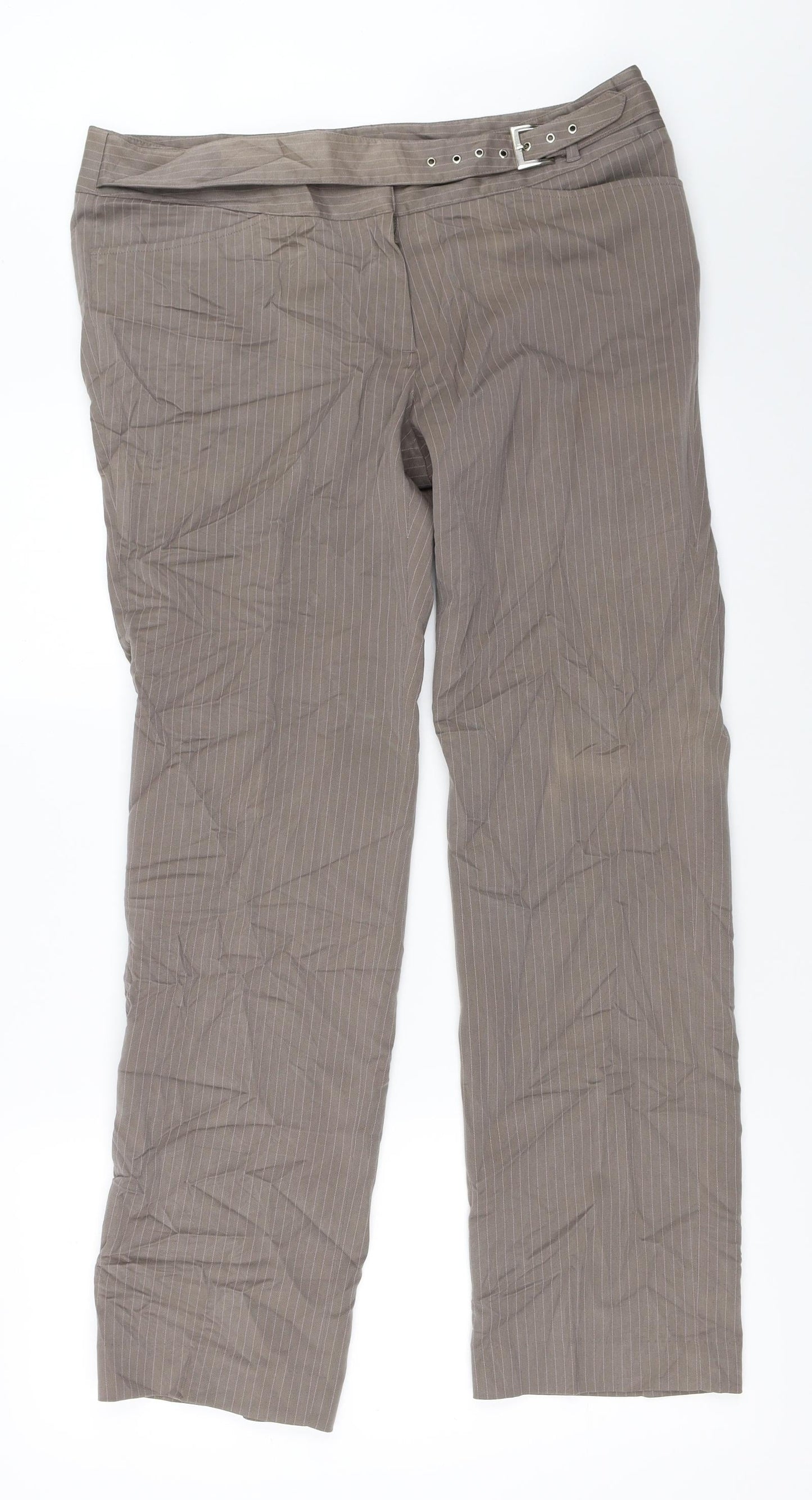 Wardrobe Womens Brown   Trousers  Size 14 L30 in