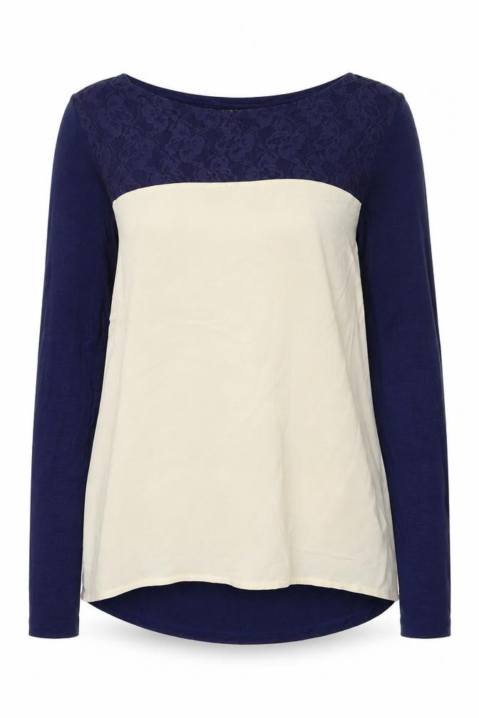 Wareh Womens Blue   Basic Blouse Size 10