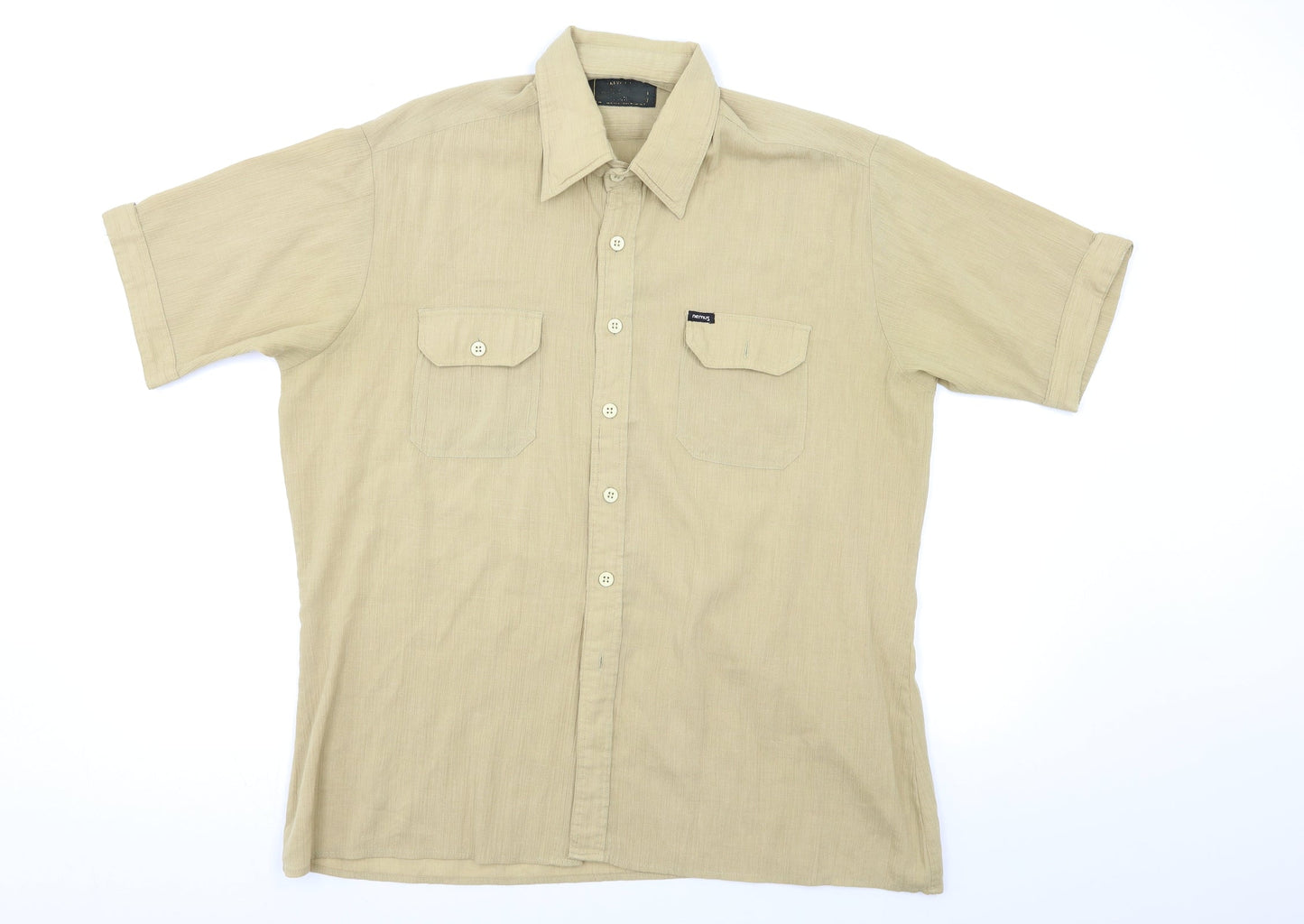Nemus Mens Beige    Button-Up Size L