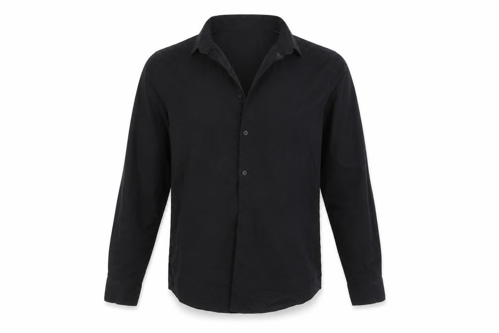 Primark Mens Black    Button-Up Size 14.5