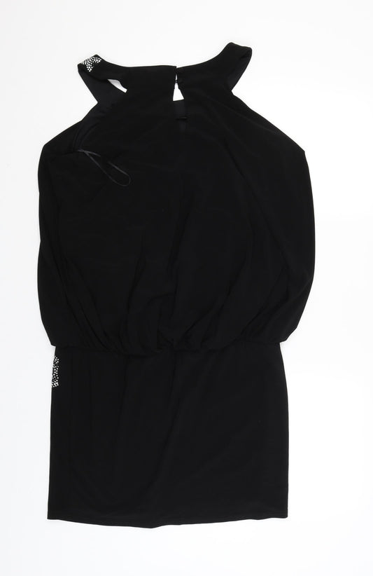 Body Flirt Womens Black   Tank Dress  Size 44