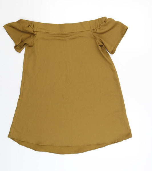 New Look Womens Beige   Camisole Blouse Size 10