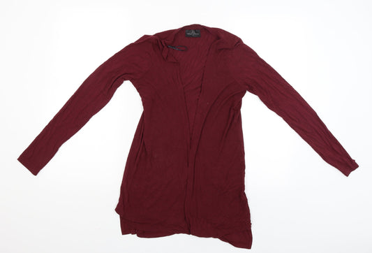 Wardrobe Essentials Womens Red   Cardigan Jumper Size 10