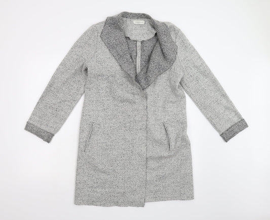Paraphrase Womens Grey   Overcoat Coat Size M