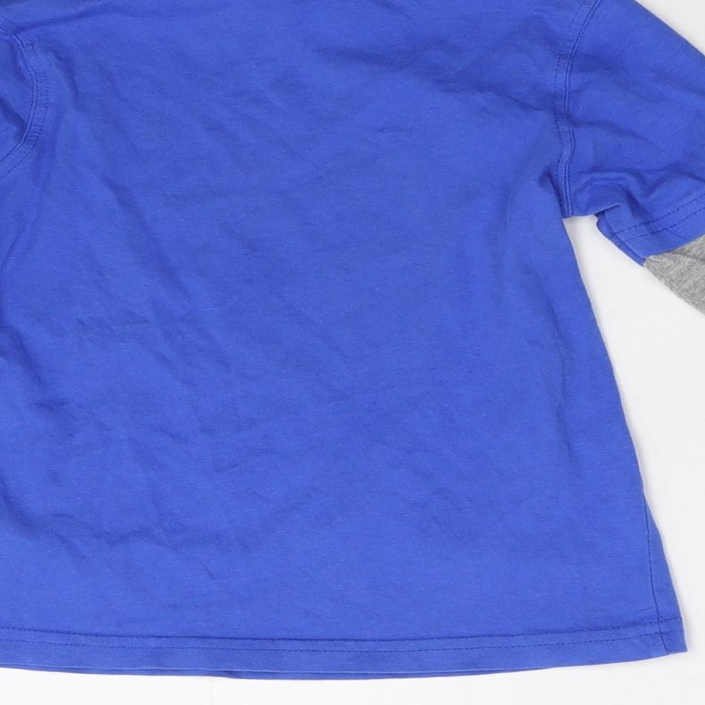 George Boys Blue   Basic T-Shirt Size 3-4 Years