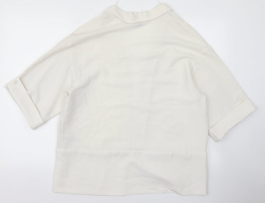 Miss Selfridge Womens White   Jacket  Size 10