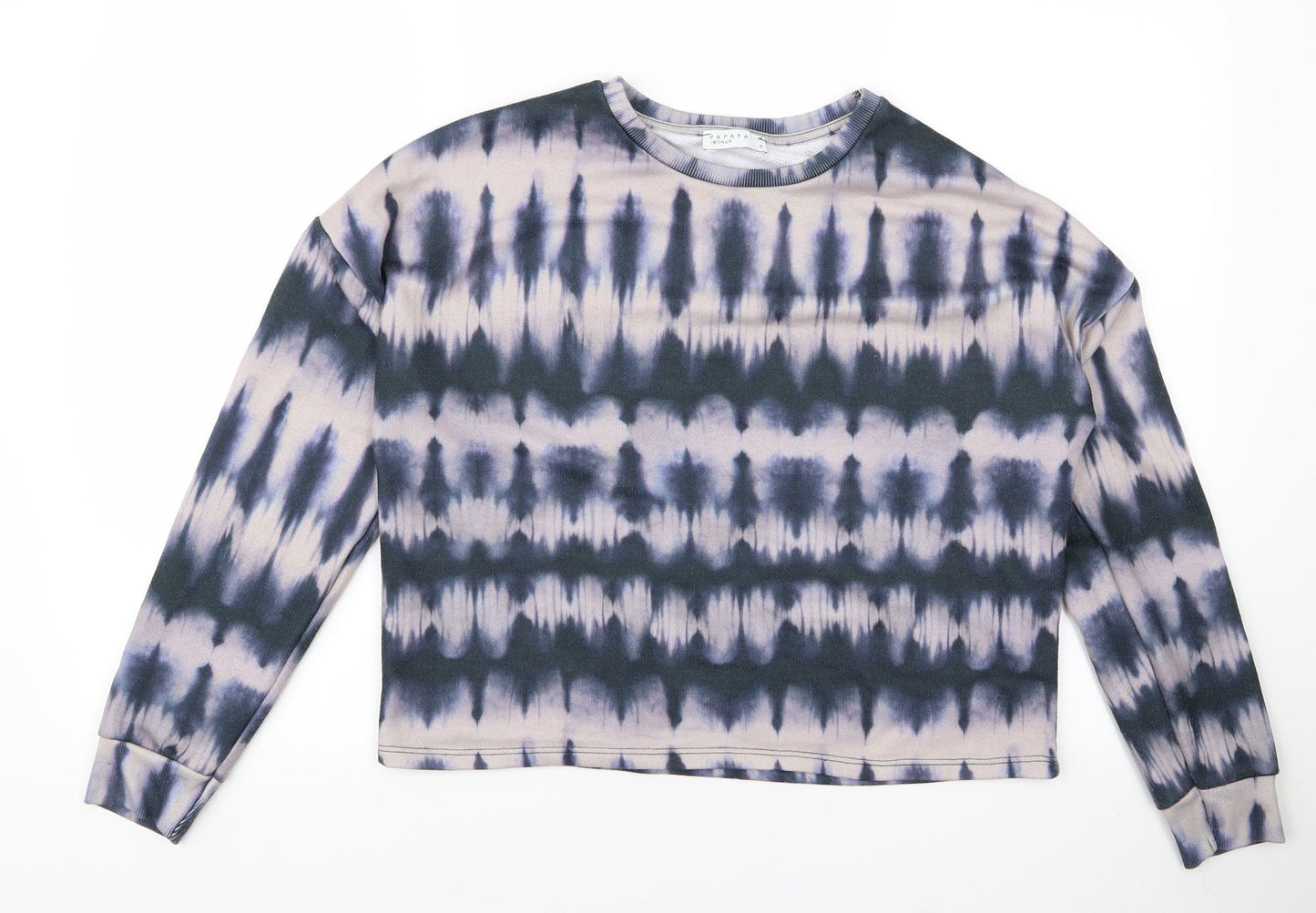 Papaya Womens Purple   Pullover Jumper Size S