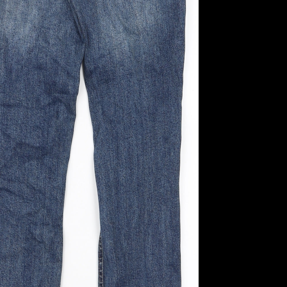Preworn Womens Blue   Bootcut Jeans Size 34 L26 in