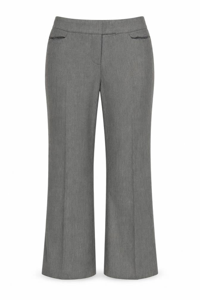M&S Womens Grey   Dress Pants Trousers Size 14 L26 in