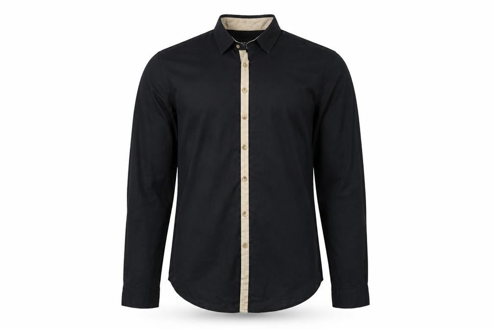 Cedarwood State Mens Black Button-Up Size S