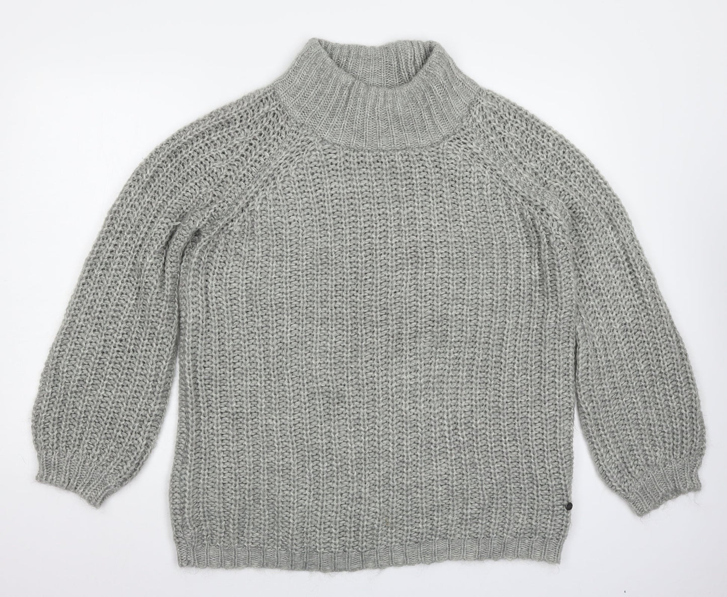 VERO MODA Womens Grey  Knit Pullover Jumper Size M  - oversized