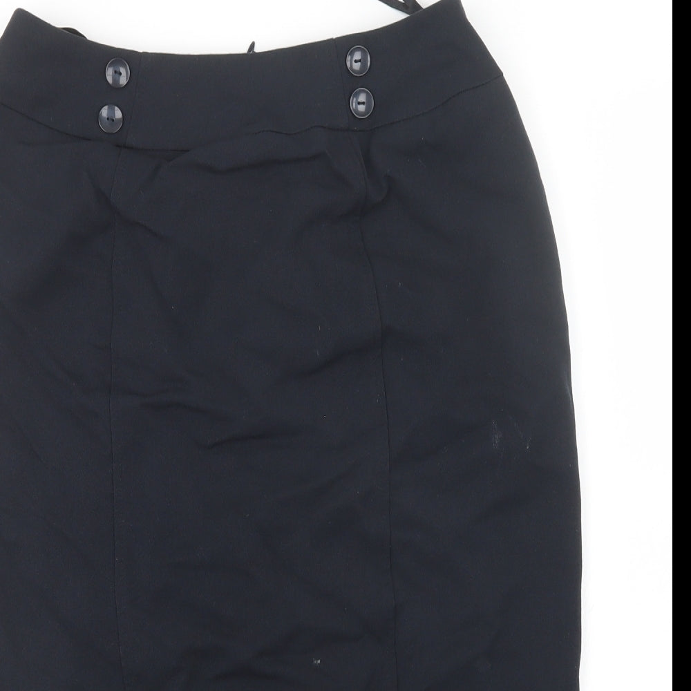 BM Womens Black   Straight & Pencil Skirt Size 10