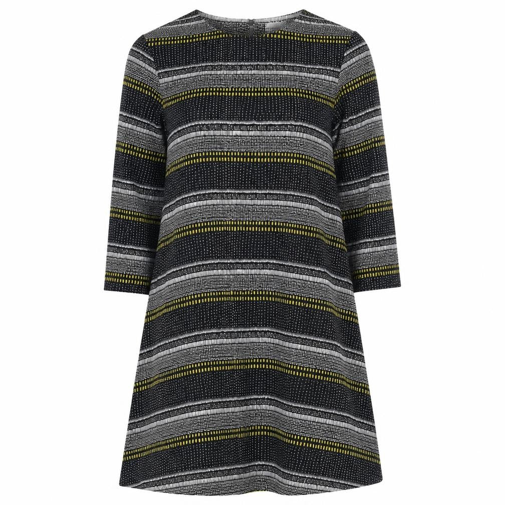 H&M Womens Blue Striped  Shift  Size 6