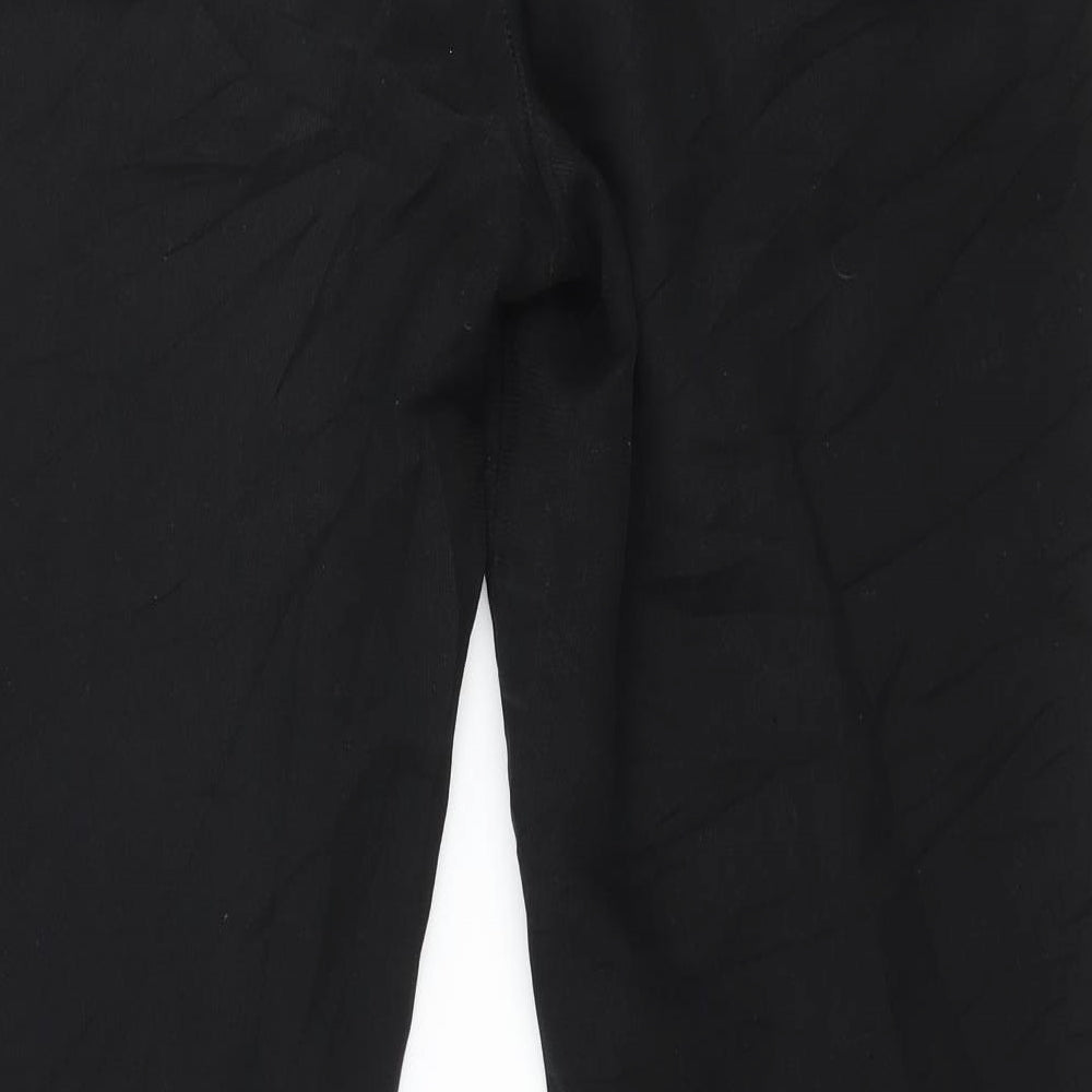 NEXT Womens Black   Trousers  Size 10 L26 in