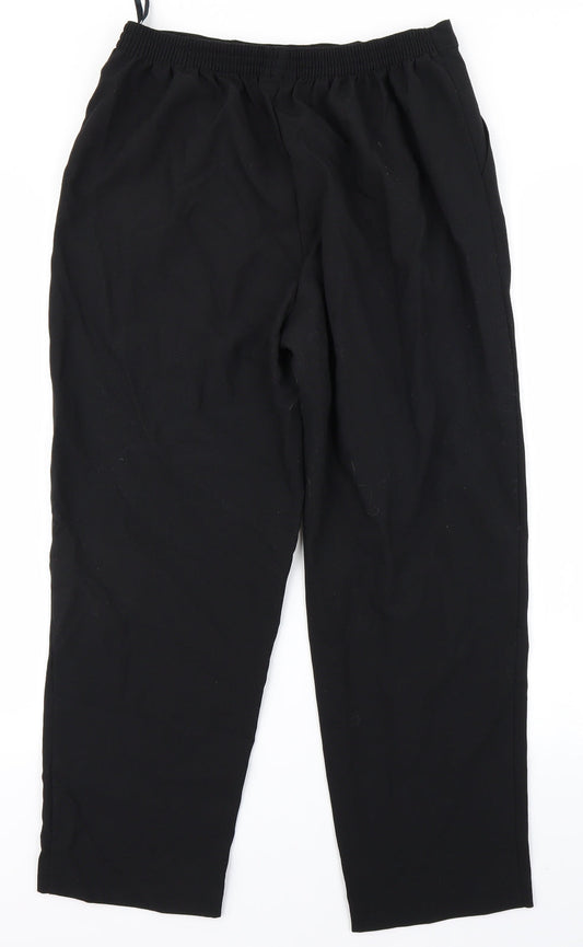 Classic Womens Black   Capri Trousers Size 14 L23 in