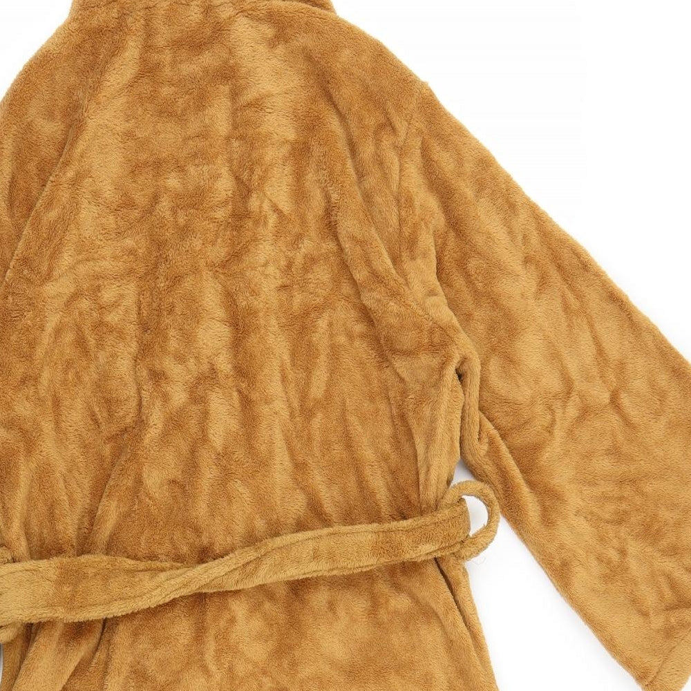 GROOVY Boys Brown Solid Fish Net  Robe Size L  - Star Wars
