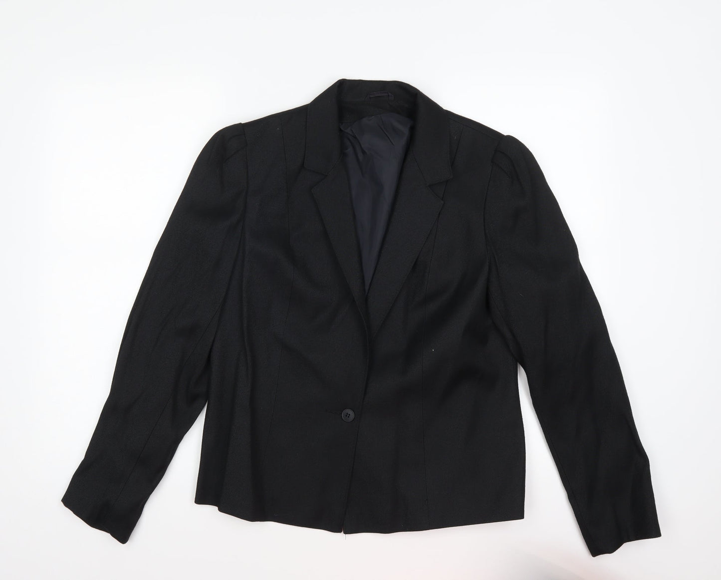 Preworn Womens Black   Jacket  Size 14
