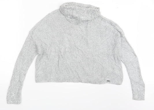 Hollister Womens Grey   Pullover Jumper Size S