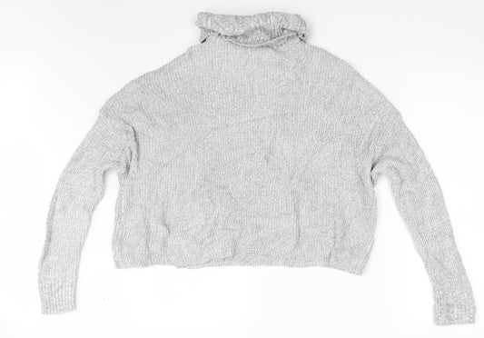 Hollister Womens Grey   Pullover Jumper Size S