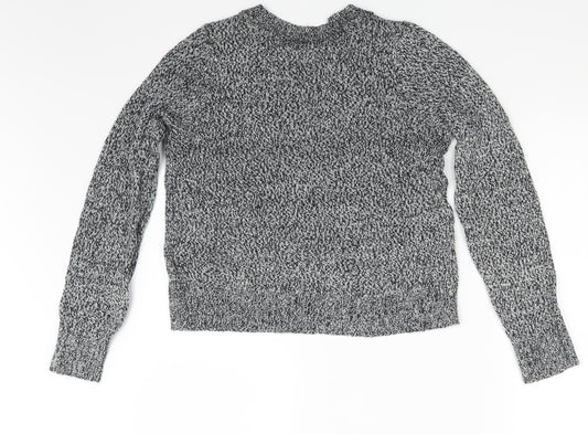 Divided Womens Grey   Pullover Jumper Size S
